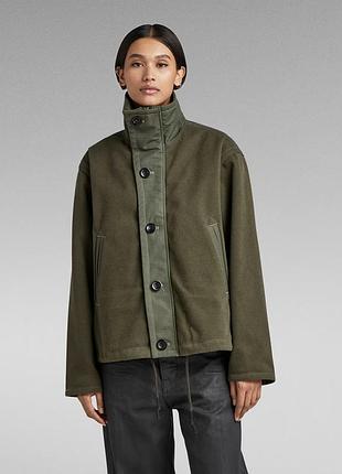 Крута брендова куртка g-star raw trucker collar jacket women's