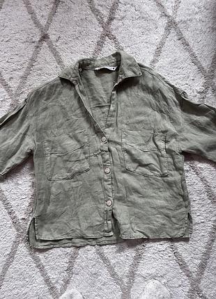 Рубашка zara p.xs