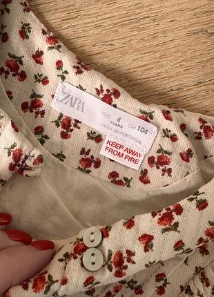 Сукня zara 104, 4 роки 3