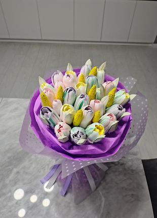 Зефирные букеты