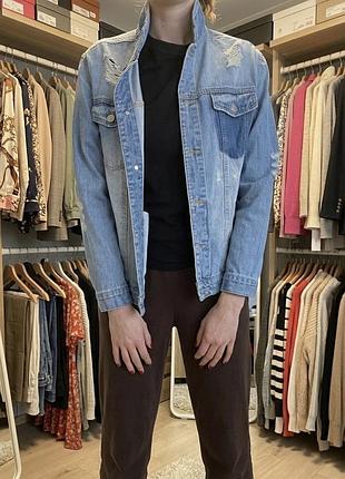 Джинсова куртка від zara