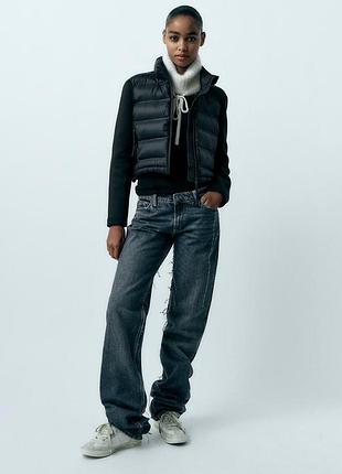 Zara cos укорочений пуховик куртка