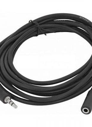 Кабель мультимедійний jack 3.5mm папа/jack 3.5mm мама atcom (16847)