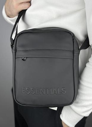 Сумка через плече essentials fear of god у 2-ох кольорах(чорний, бежевий).