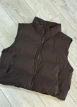 Жилетка/безрукавка/жилет zara l