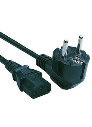 Кабель живлення c13 1m cablexpert (pc-186-1m) 2