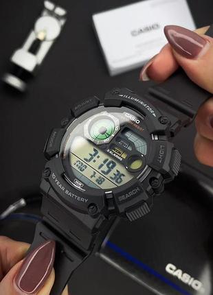 Casio ws-1500h-1a тактичний годинник, великий циферблат, 10 atm, новий оригінал