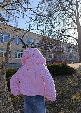 Кардиган вязаный, ручная работа