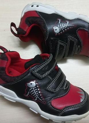 Кроссовки мокасины кожа мал.23-24р.clarks индии