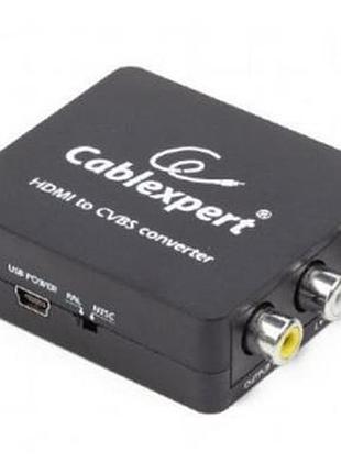 Конвертор hdmi to 3 x rca cablexpert (dsc-hdmi-cvbs-001)
