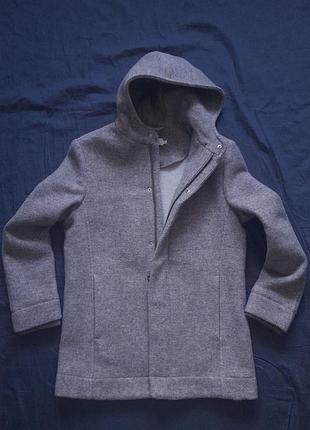 Мужское полупальто 100%wool