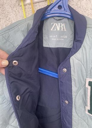 Куртка бомпер  zara 120 ріст 3