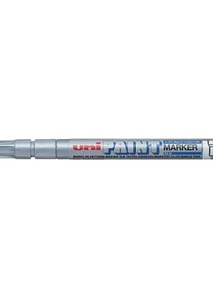 Маркер uni перманентний paint срібний 0.8-1.2 мм (px-21.silver)