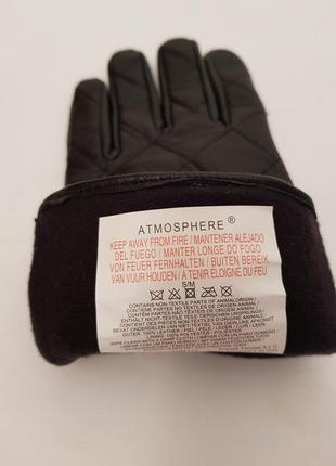 Интересные стеганые кожаные перчатки atmosphere5 фото