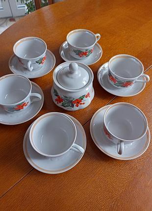 Сервис чайный на 6 персон
