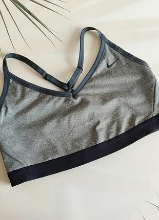 🩶 спортивный бюстгальтер топ от nike оригинал