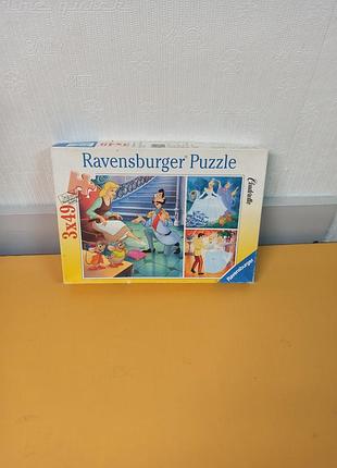 Пазл ravensburger cinderella (попелюшка) 3 в 1.