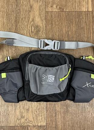 Поясна сумка karrimor x lite бананка сіра спортивна походна карго трекінгова бігова чоловіча жіноча