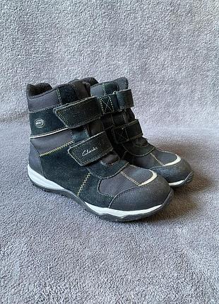 Детские сапоги, ботинки clarks gore-tex, размеры 35-36