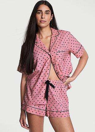 Идея подарка фланелев пижама шорты l victoria's secret виктория сикрет оригинал