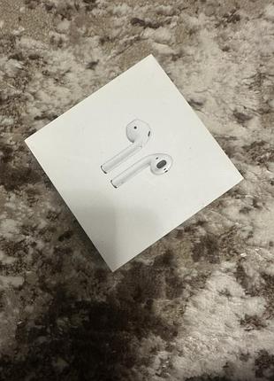 Коробка від оригінального airpods аерпоц