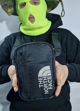 Барсетка the north face vertically чорна