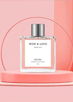 Парфум-блиск для волосся з шимером divine wow & love 60ml