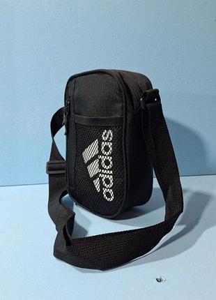 Барсетка adidas stripe vertically чорна 7