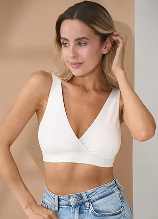 Удобный топ для беременных и кормящих stefania
