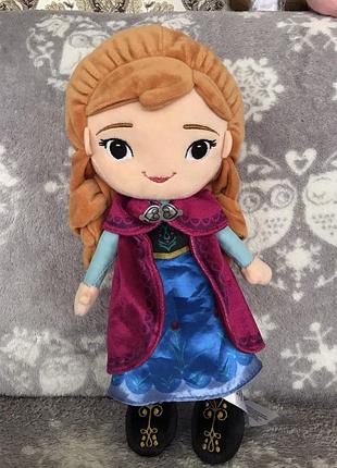 Мягкая игрушка кукла анная из мультфильма " прохладное сердце" disney