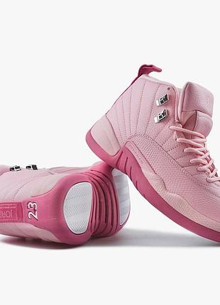 Кросівки jordan 12 retro pearl pink  арт 2080