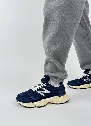 Чоловічі кросівки  new balance 9060 navy beige 2