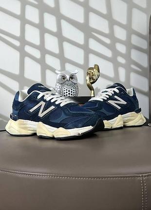 Чоловічі кросівки  new balance 9060 navy beige 9