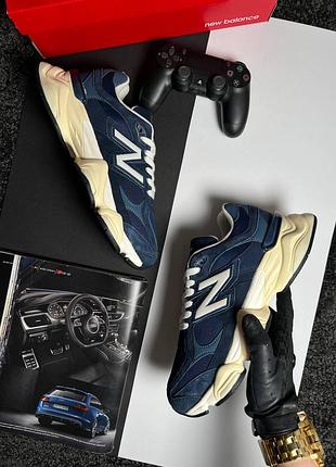 Чоловічі кросівки  new balance 9060 navy beige 10