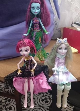 Набор 3 куклы кукла монстер хай monster high дракула 8