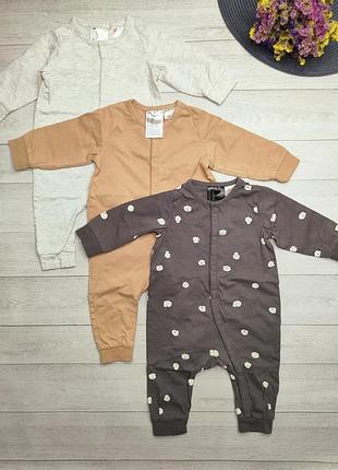 Набір соловічків від  h&m  4-6 міс. (62-68)