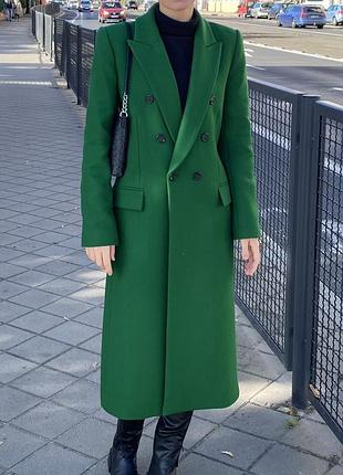 Пальто вовна zara