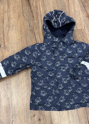 Куртка вітровка легка весняна куртка для хлопчика 86 см topi mini