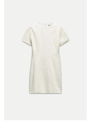 Коротка сукня з вишивкою zw collection розмір с