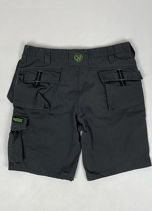 Карго шорти apache industrial workwear робочі шорти для роботи чоловічі сірі професійні з кишенями розмір 34 3
