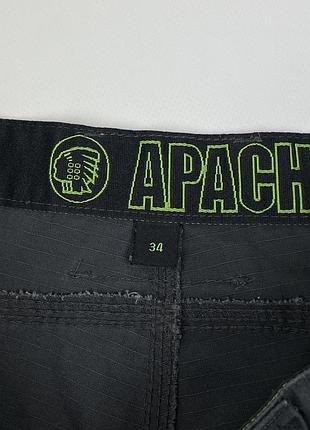 Карго шорти apache industrial workwear робочі шорти для роботи чоловічі сірі професійні з кишенями розмір 34 6