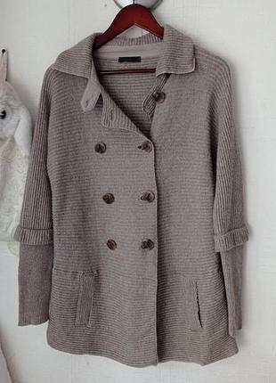 Премиальный кардиган gc fontana из мериносовой шерсти и кашемира, р. 42 (xl)