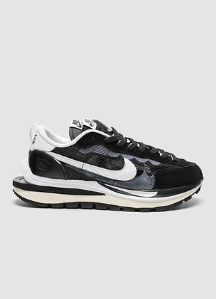 Sacai x nike vaporwaffle black/white