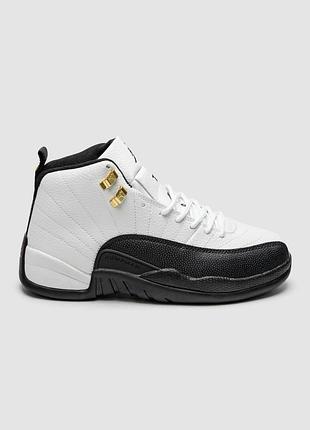 Nike air jordan 12 retro taxi white/black