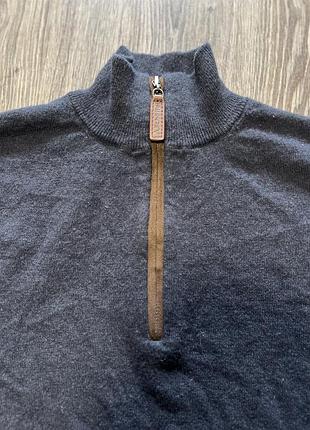 Джемпер кофта светр зіп 1/4 schoffel 100%wool 5