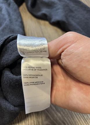Джемпер кофта светр зіп 1/4 schoffel 100%wool 9