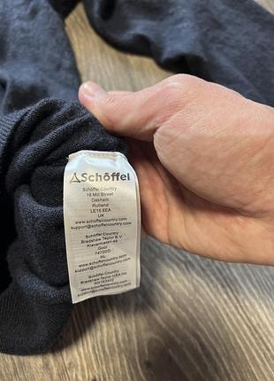 Джемпер кофта светр зіп 1/4 schoffel 100%wool 10