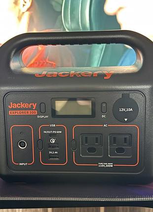 Продам портативна зарядна станція jackery explorer 300)