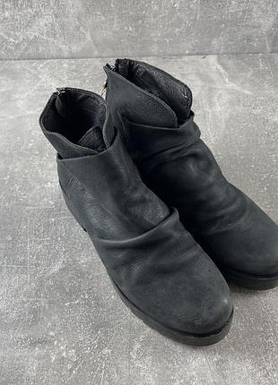 Cashott итальянские кожаные аванградные ботинки guidi type