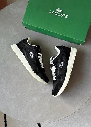 Lacoste partner 70s black/white 6